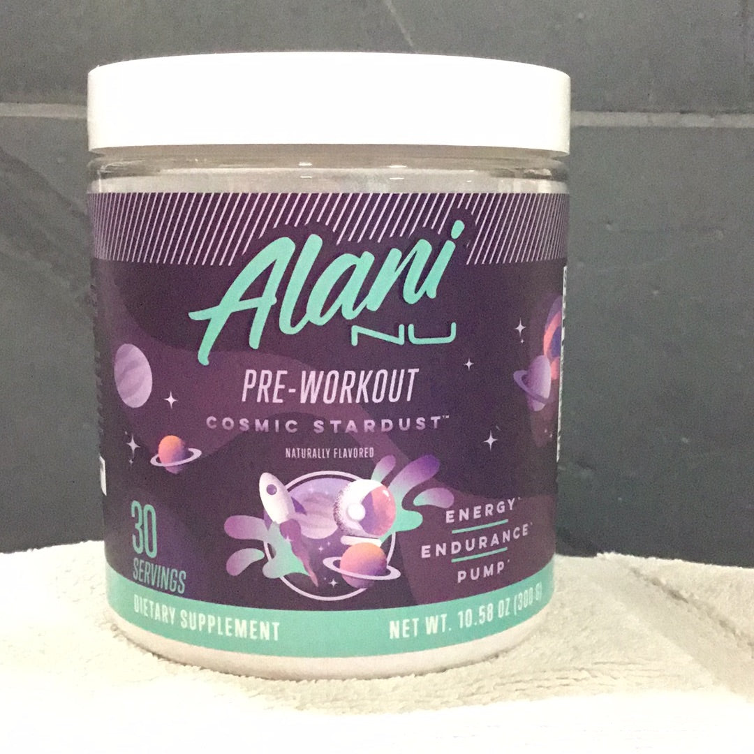 Alani nu Pre-workout- Cosmic Stardust- 30 Servings