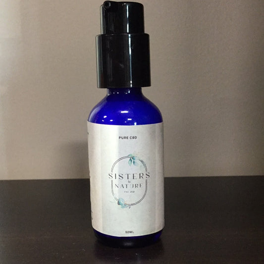 Sisters By Nature Pure CBD Cream- 50 ml- Pure CBD: 1250 mgs