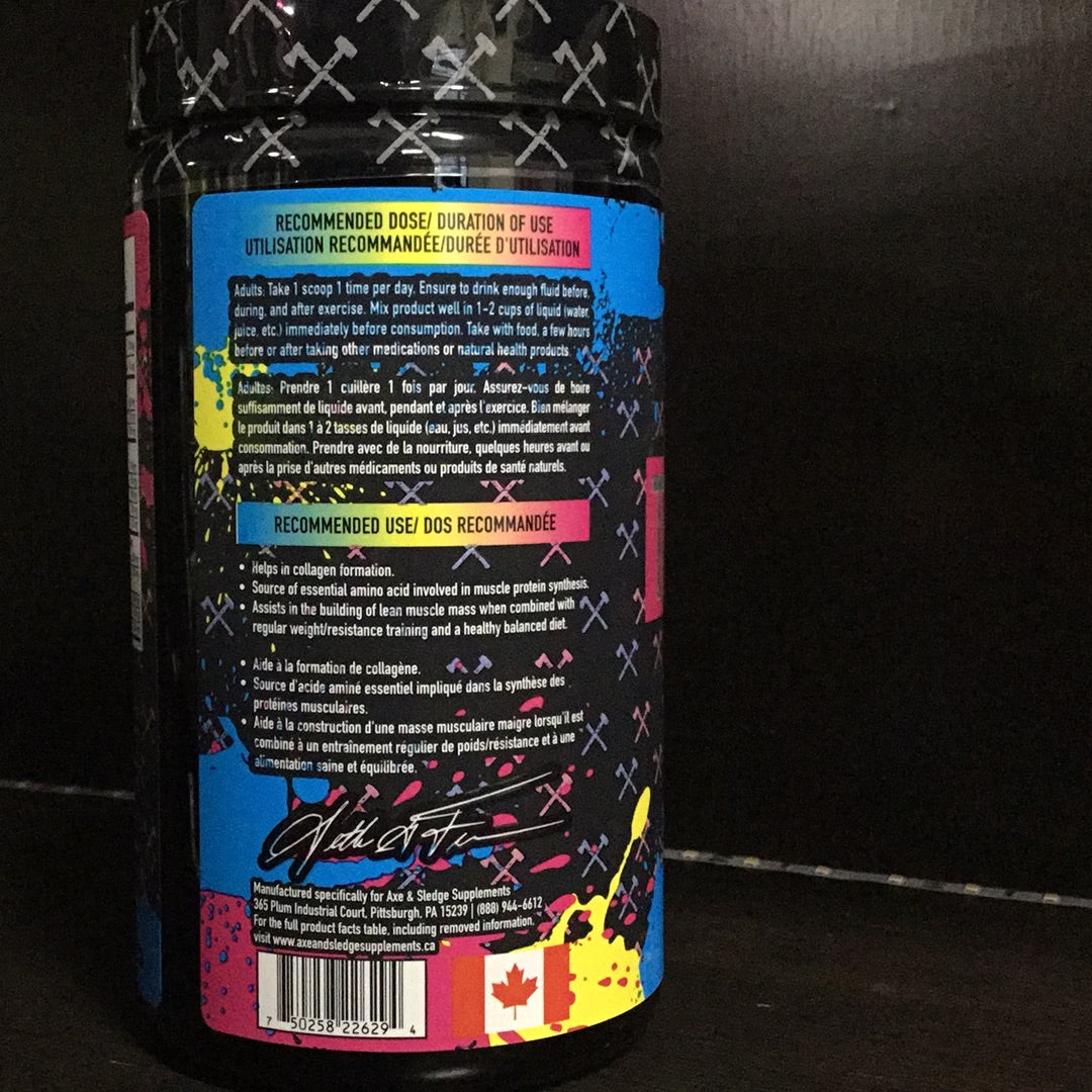 Axe & Sledge The Grind- Unicorn Blood - 30 servings