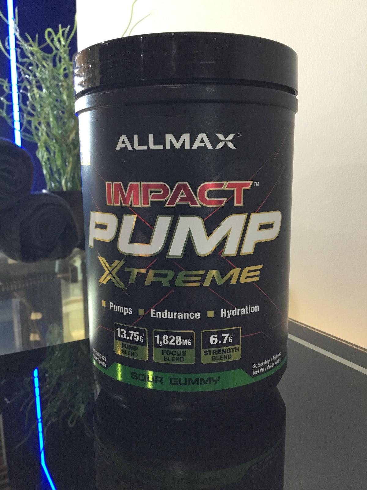 Allmax Impact PUMP Xtreme Sour Gummy