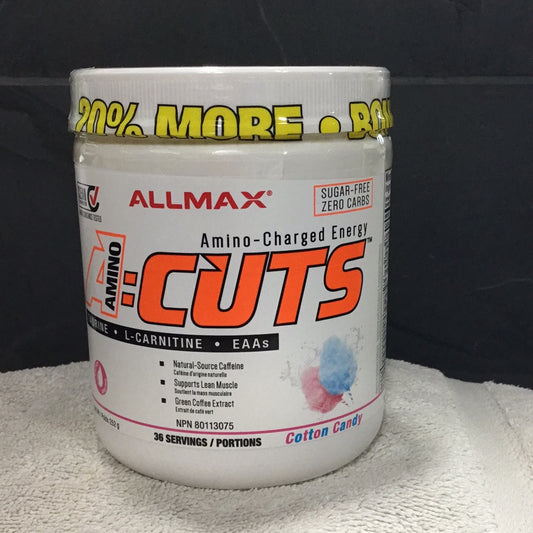 Allmax Amino Cuts- Cotton Candy- 36 Servings