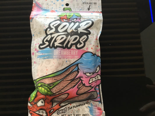 Dream berry sour strips