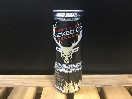 Bucked up energy- white gummy- 180 mg caffeine