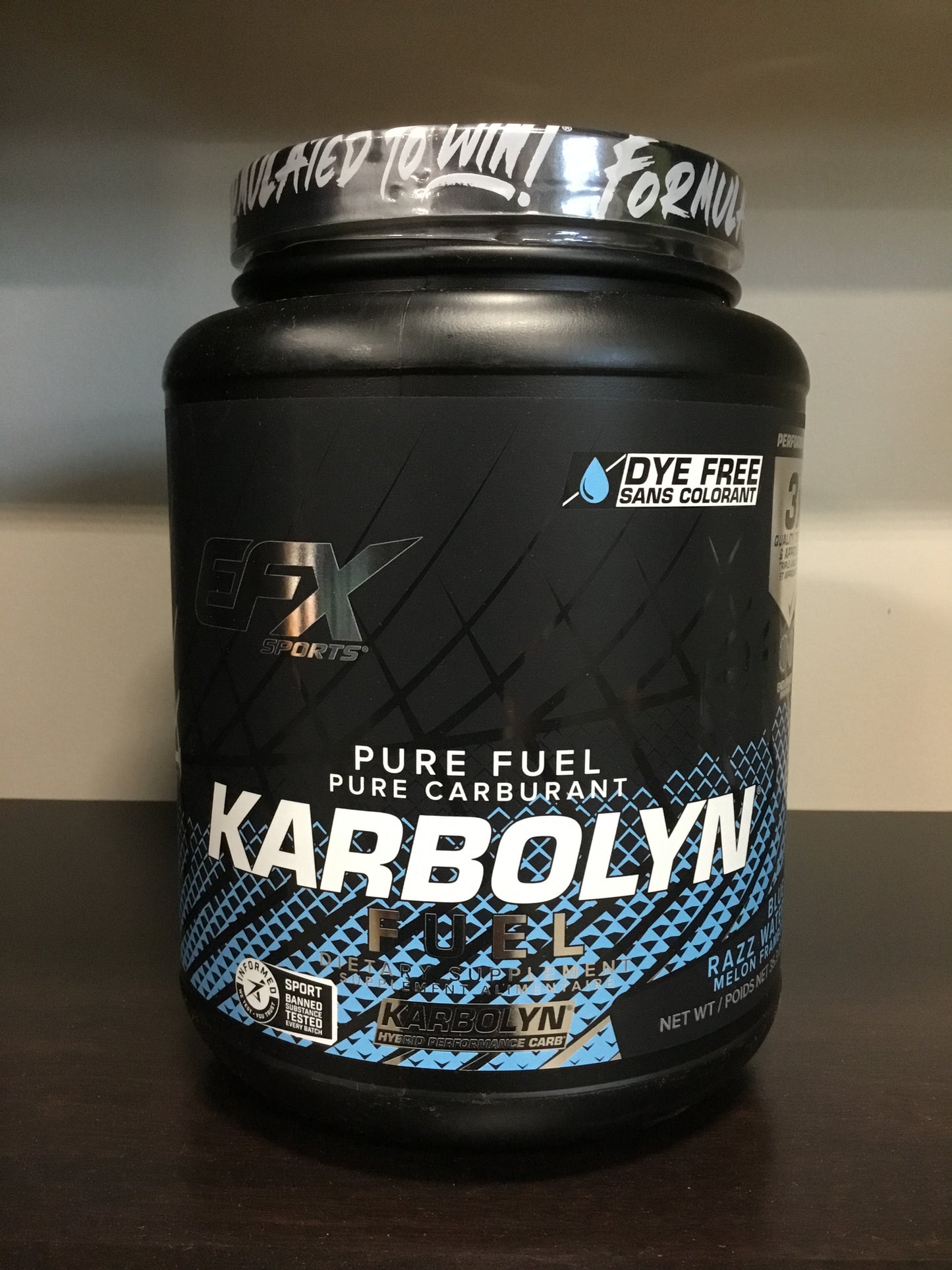 EFX sports- Karbolyn Fuel- Blue Razz Watermelon