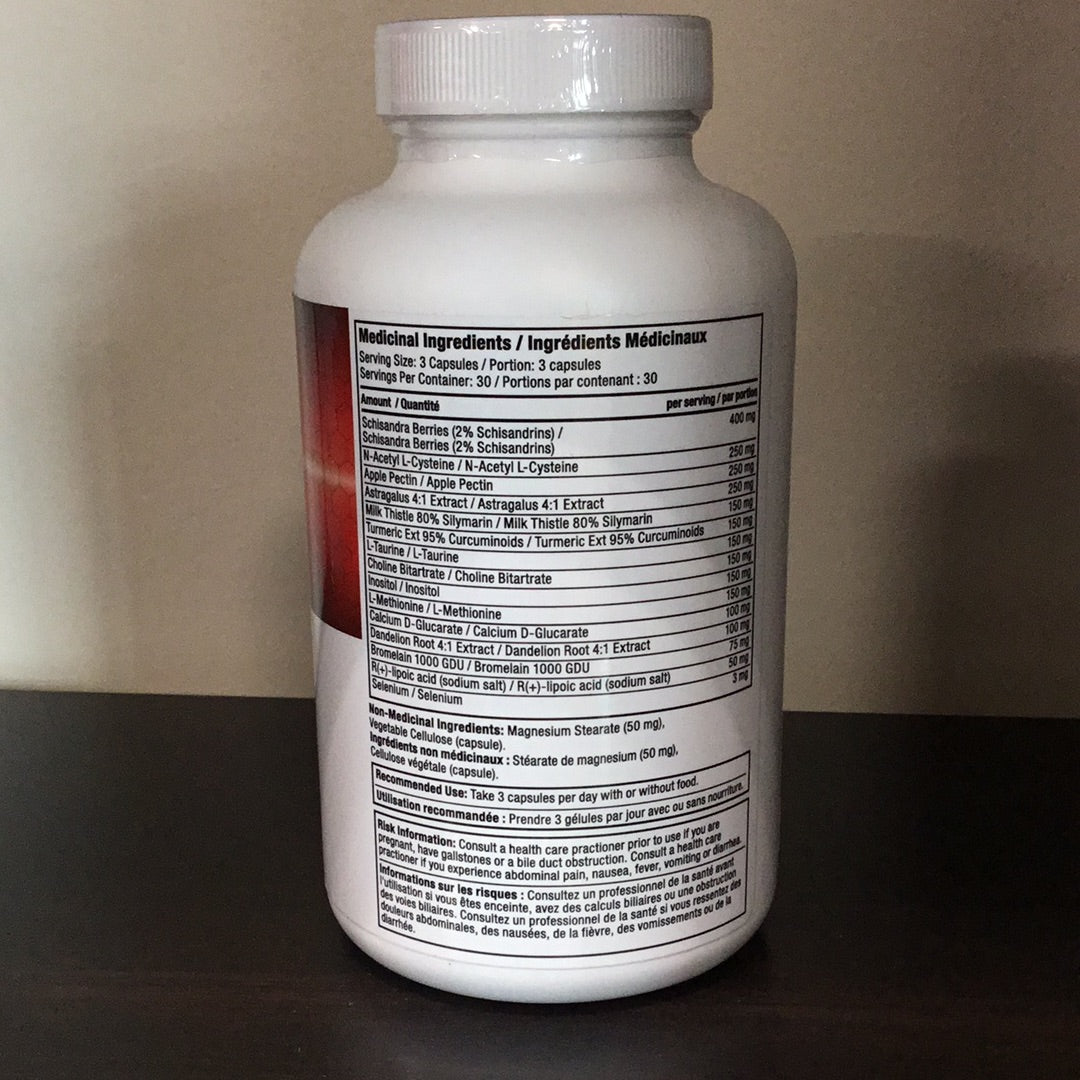 Proline Liver Rehab- 90 Vegetable Capsules- 30 Servings