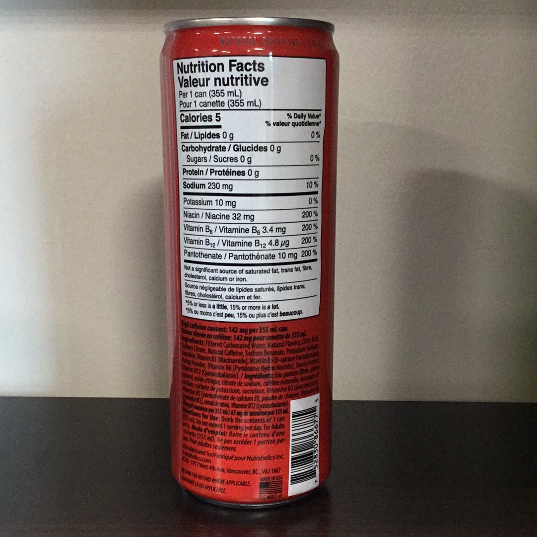 Thermal XTC Zero Sugar Energy Drink- Passion Fruit- 355 ml
