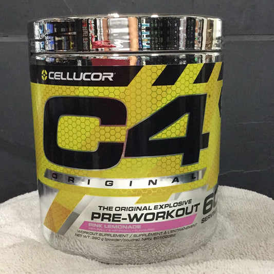 C4 Original Pre-workout- Pink Lemonade- 60 Serving