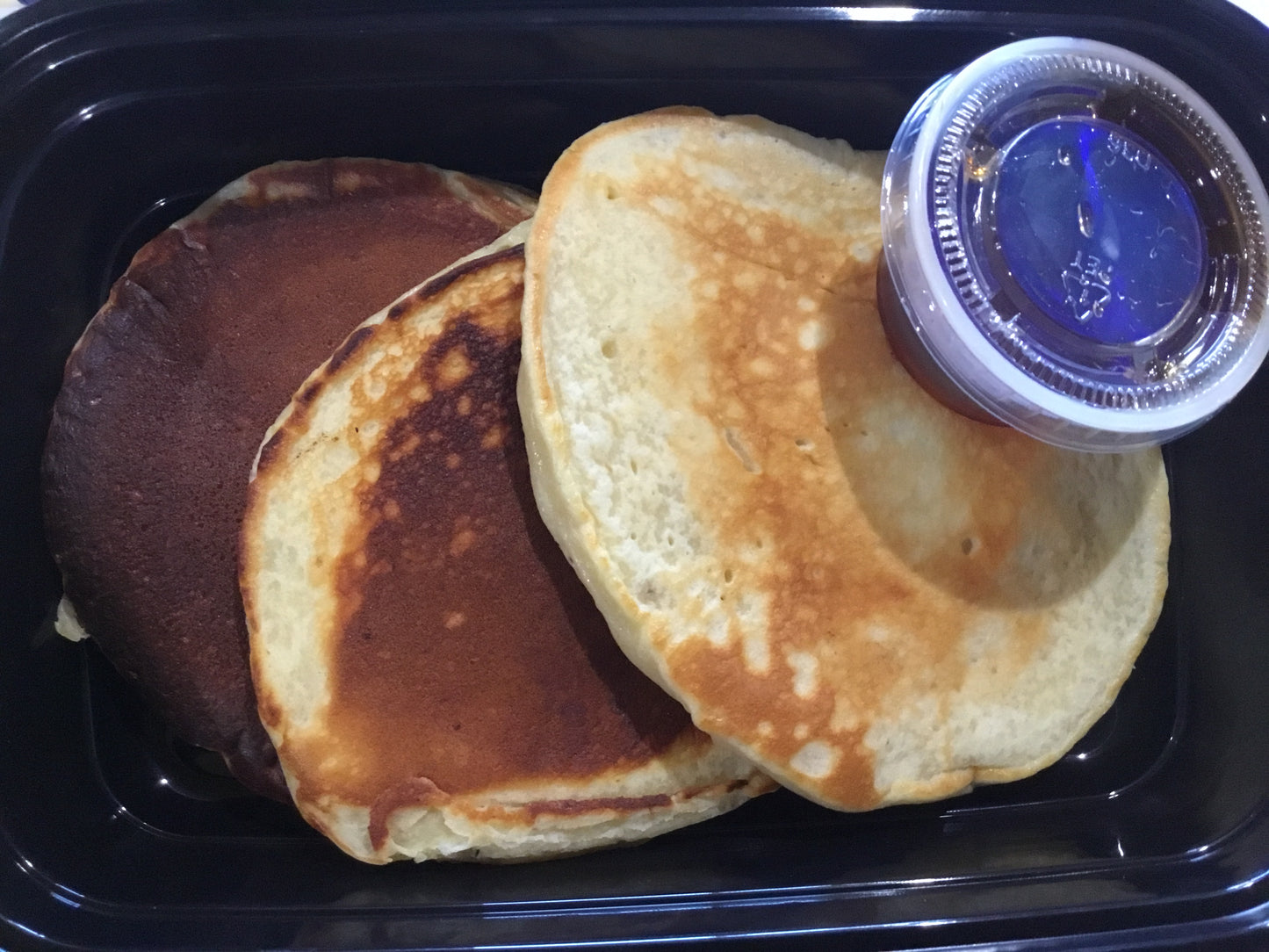 Banana protein pancakes
