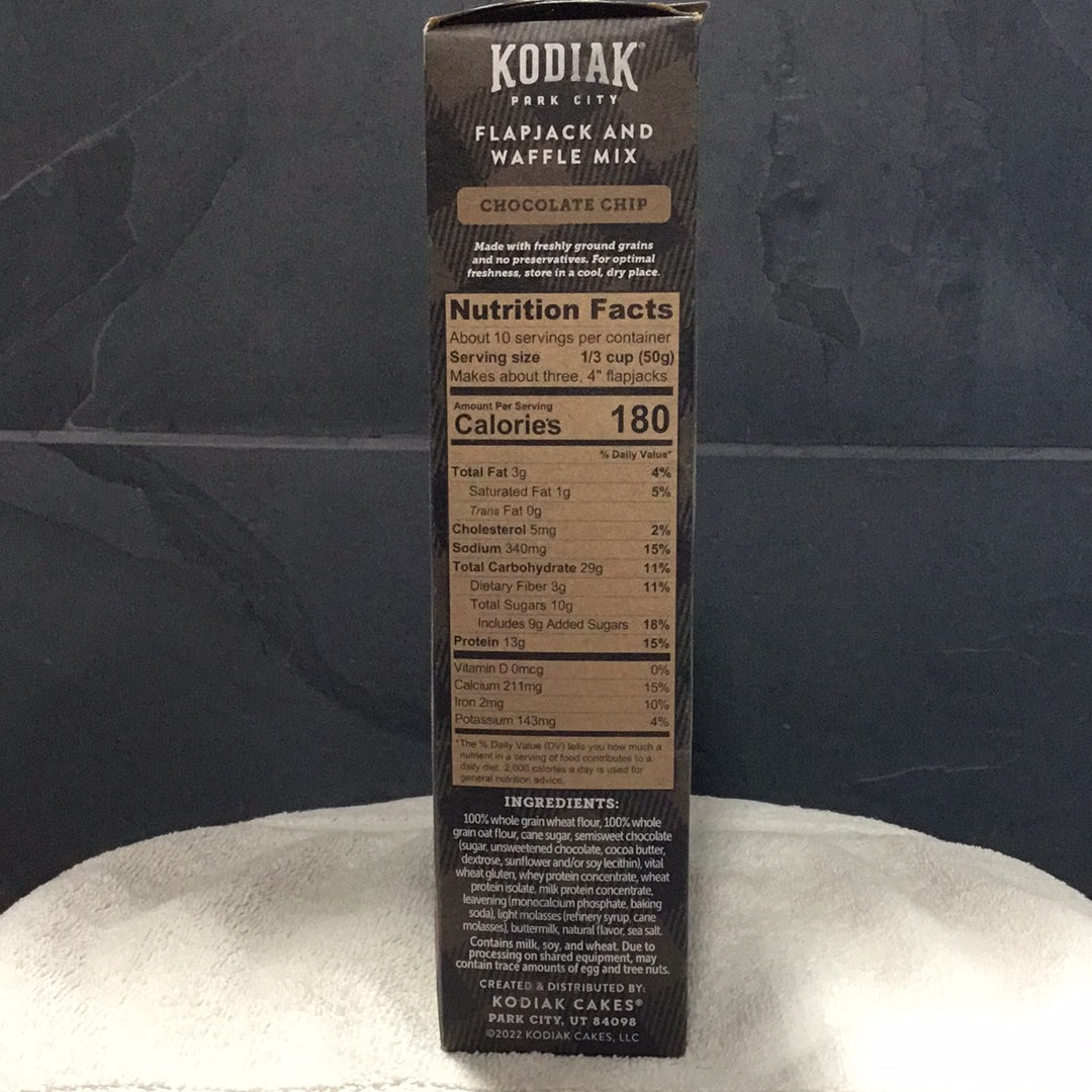 Park Kodiak City Protein Cakes, Flapjack & Waffle Mix- 100% Whole Grains- 13g Protein Per Serving