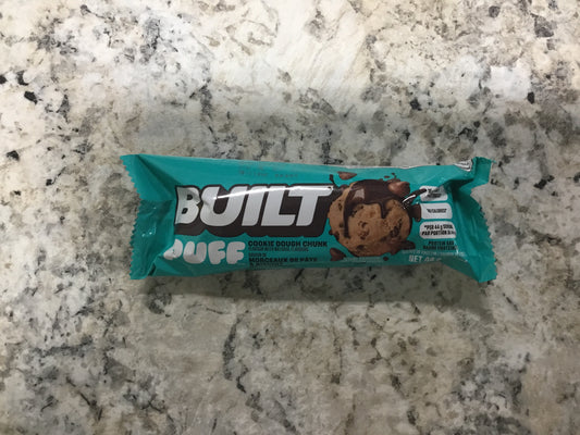 Built puff cookie dough chunk