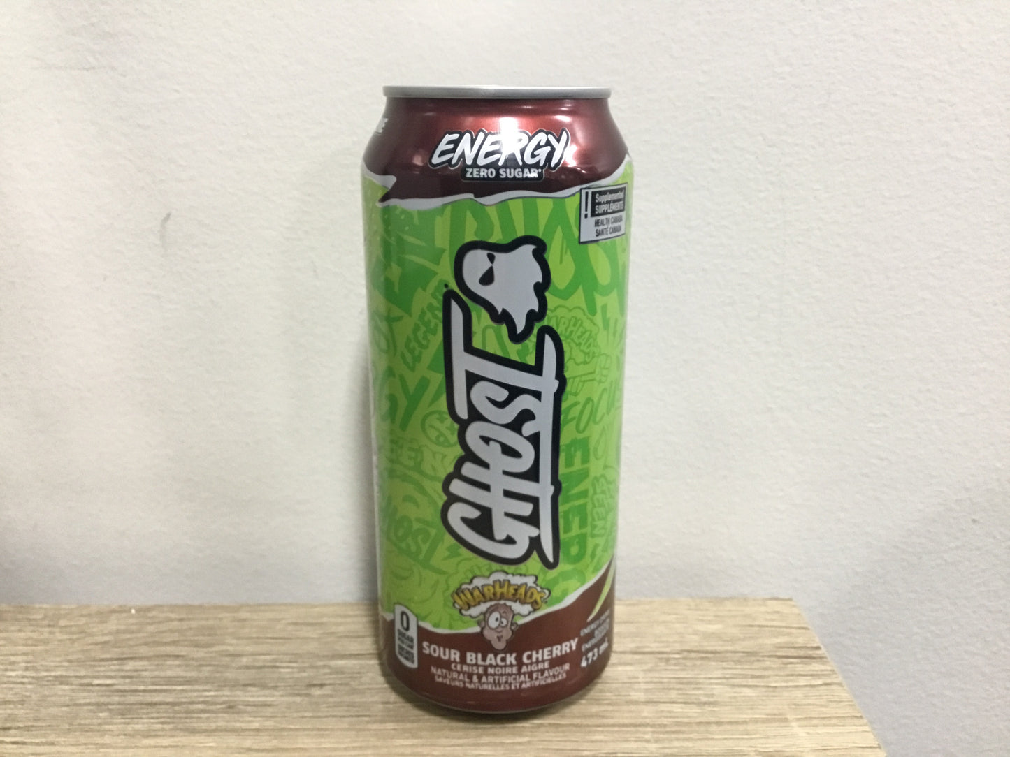 Ghost Energy - Warheads Sour Black Cherry