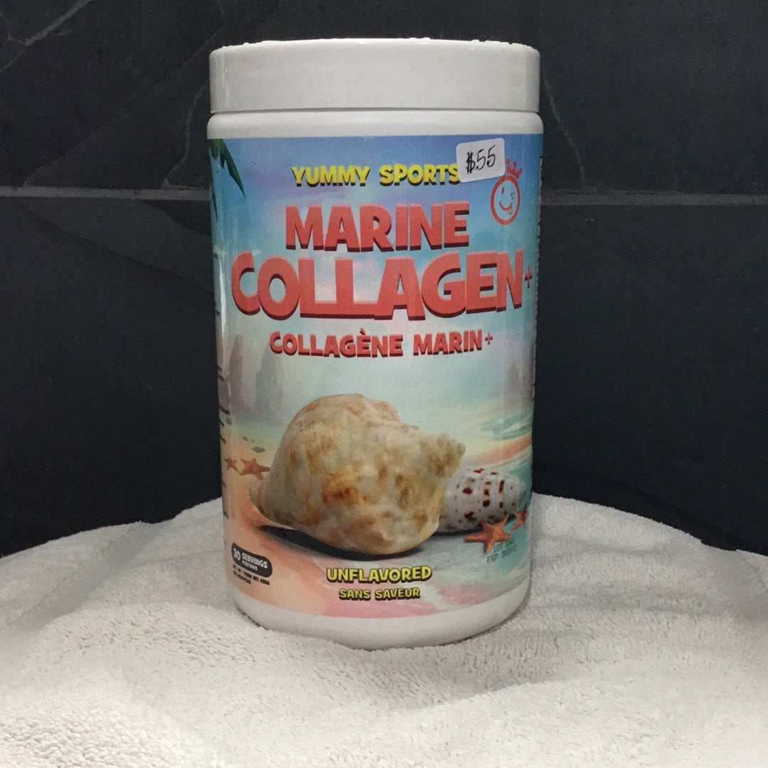 Yummy Sports Marine Collagen- Unflavored- 30 Servings