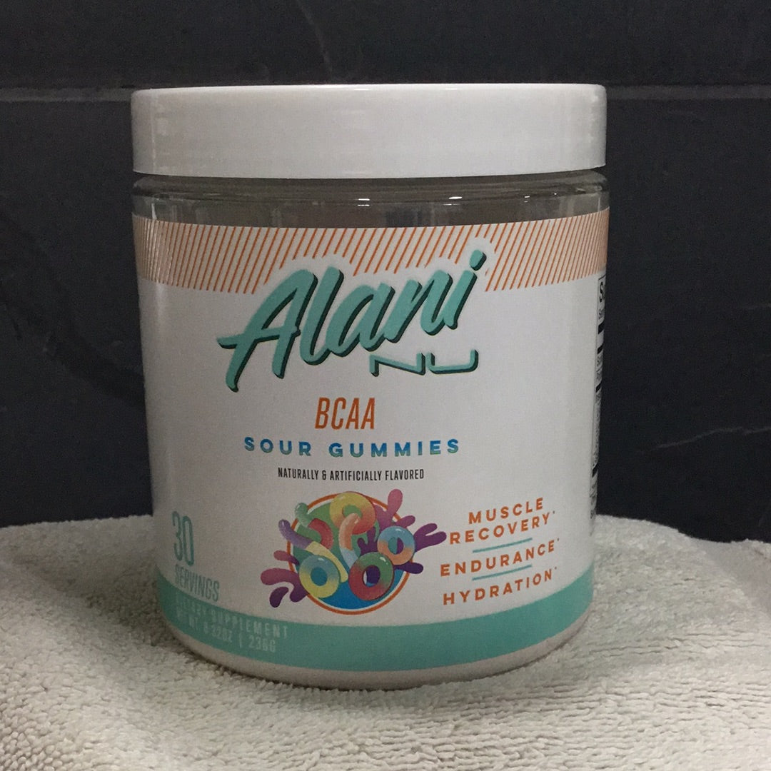 Alani nu BCAA- Sour Gummies- 30 Servings