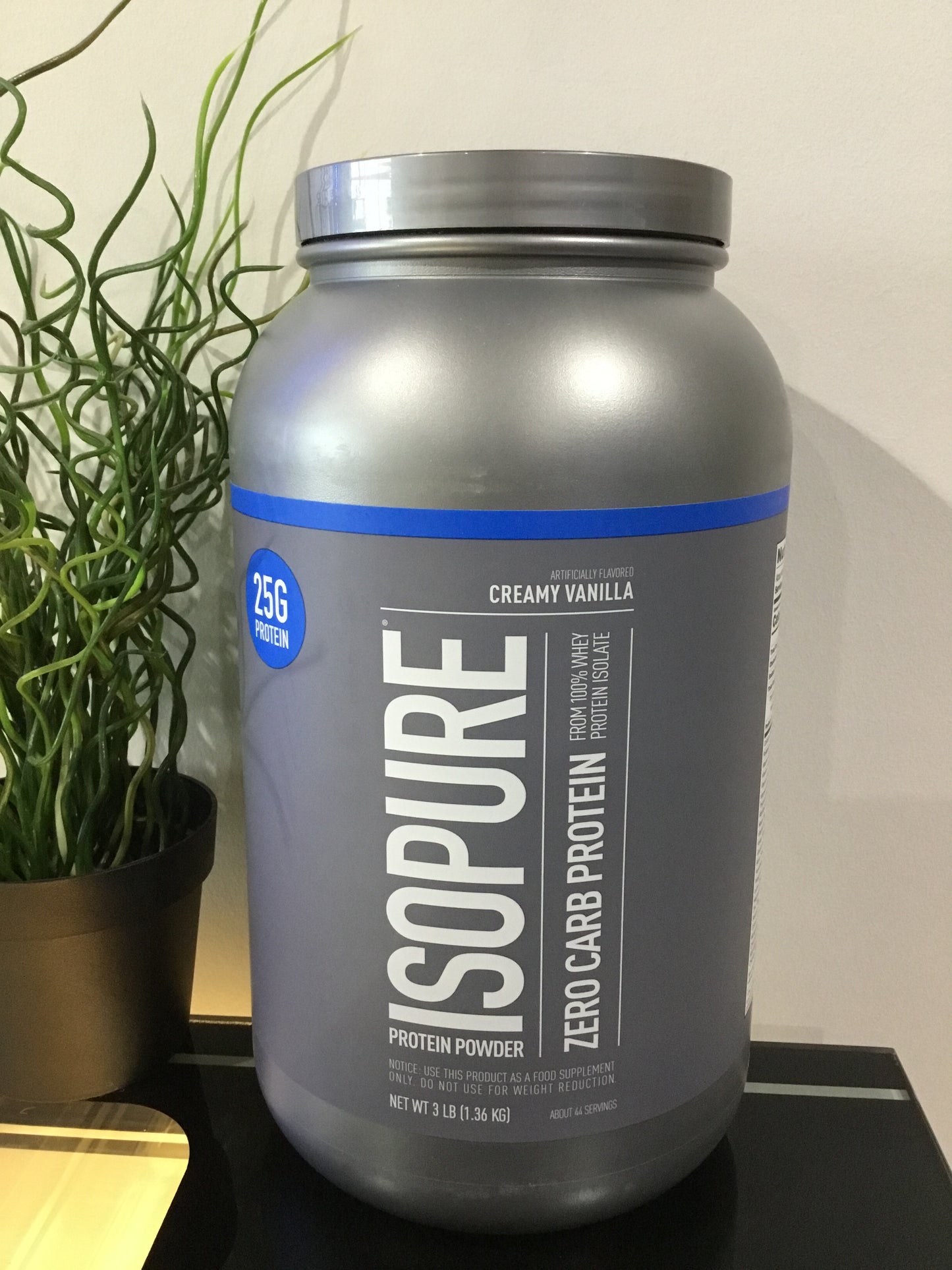 Isopure protein - Creamy Vanilla