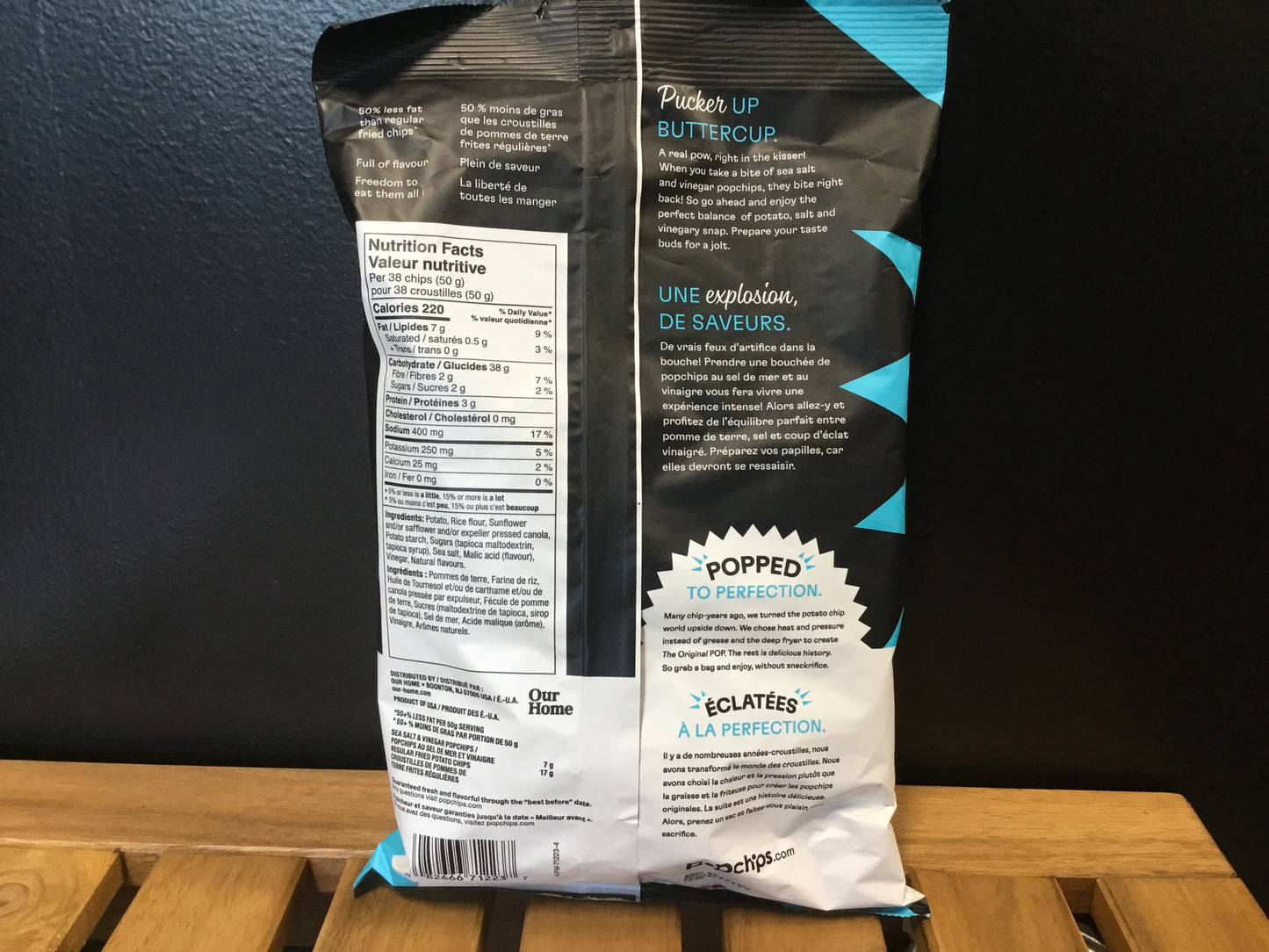 Popchips-sea salt & vinegar