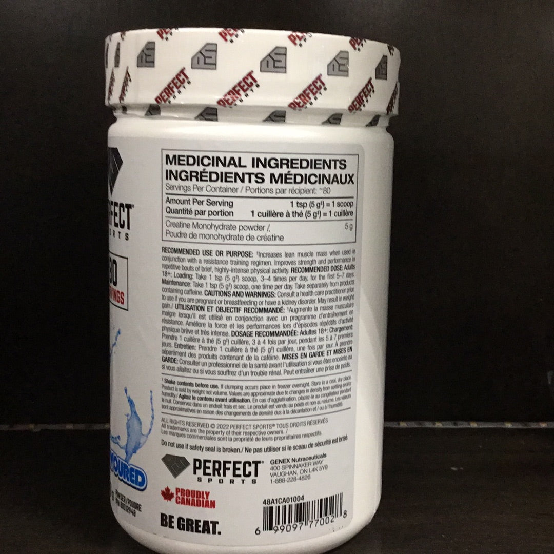 Perfect sports -Creatine- unflavoured - 400g