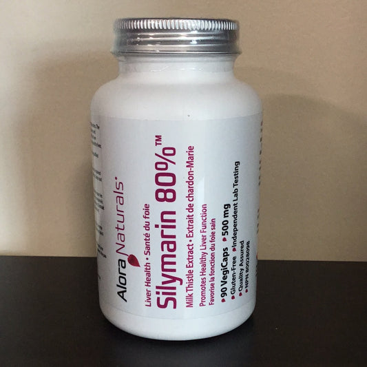 Alora Naturals- Silymarin 80%- 90 VegiCaps