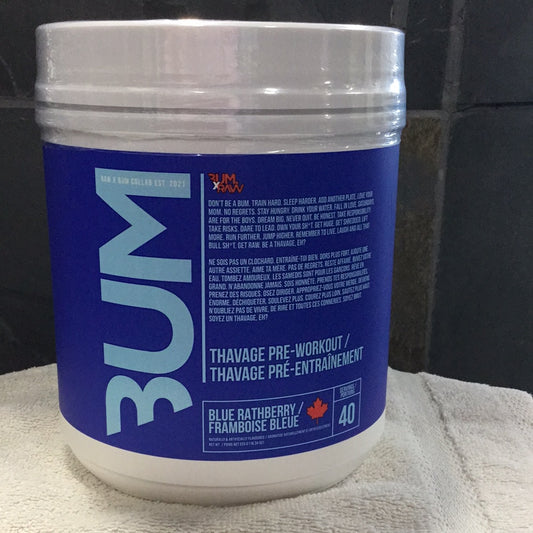 Bum Energy - Pre Workout Blue Rathberry