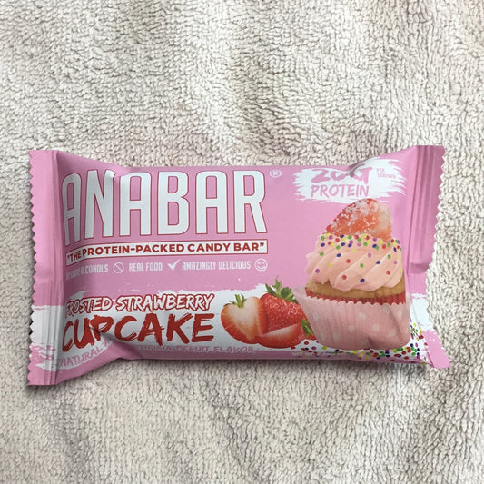 Anabar- Frosted Strawberry Cupcake- 21g Protein