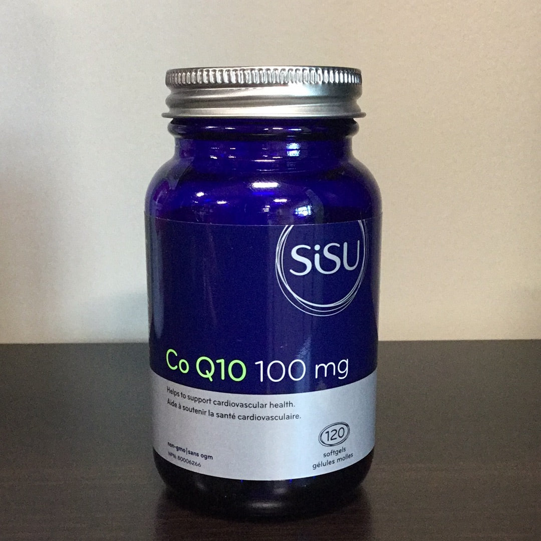 Sisu- Co Q10 100 mg- 120 Softgels