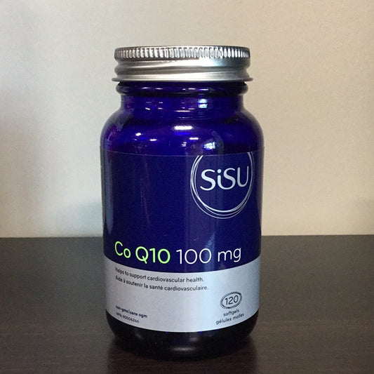 Sisu- Co Q10 100 mg- 120 Softgels