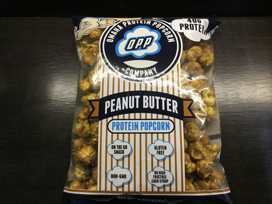 Omaha Protein Popcorn- Peanut Butter - 40g protein