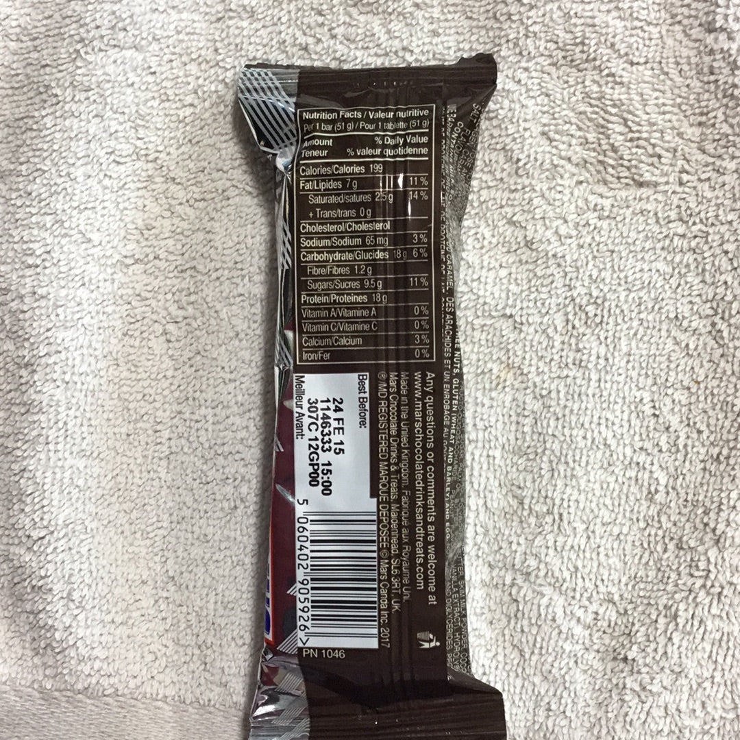 Snickers Protein Bar- 18g Protein