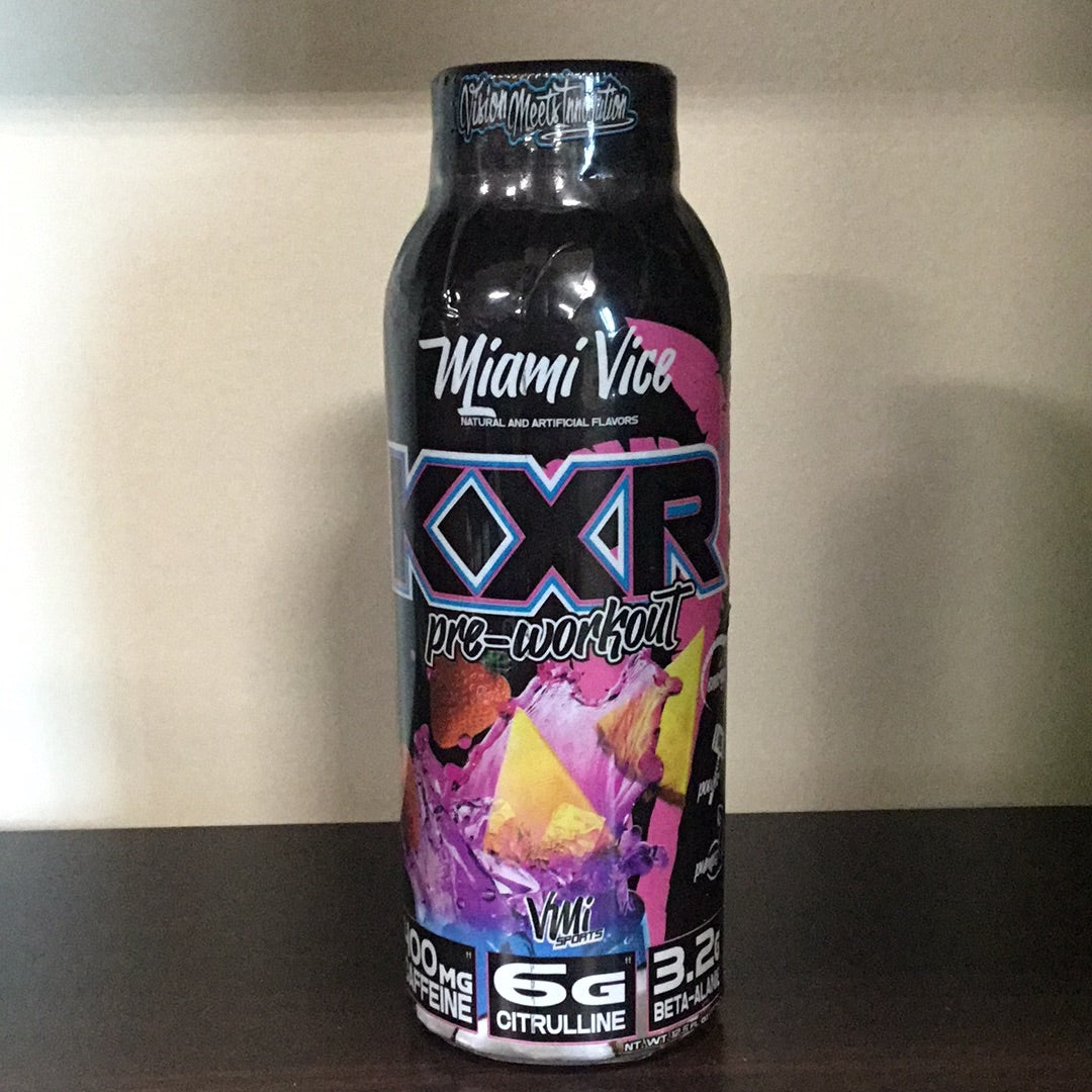 KXR Pre-workout- Miami Vice- 2 Servings Per Container- 370 ml