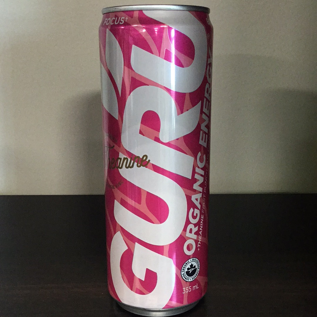 Guru Organic Energy Drink With Theanine- 355 ml