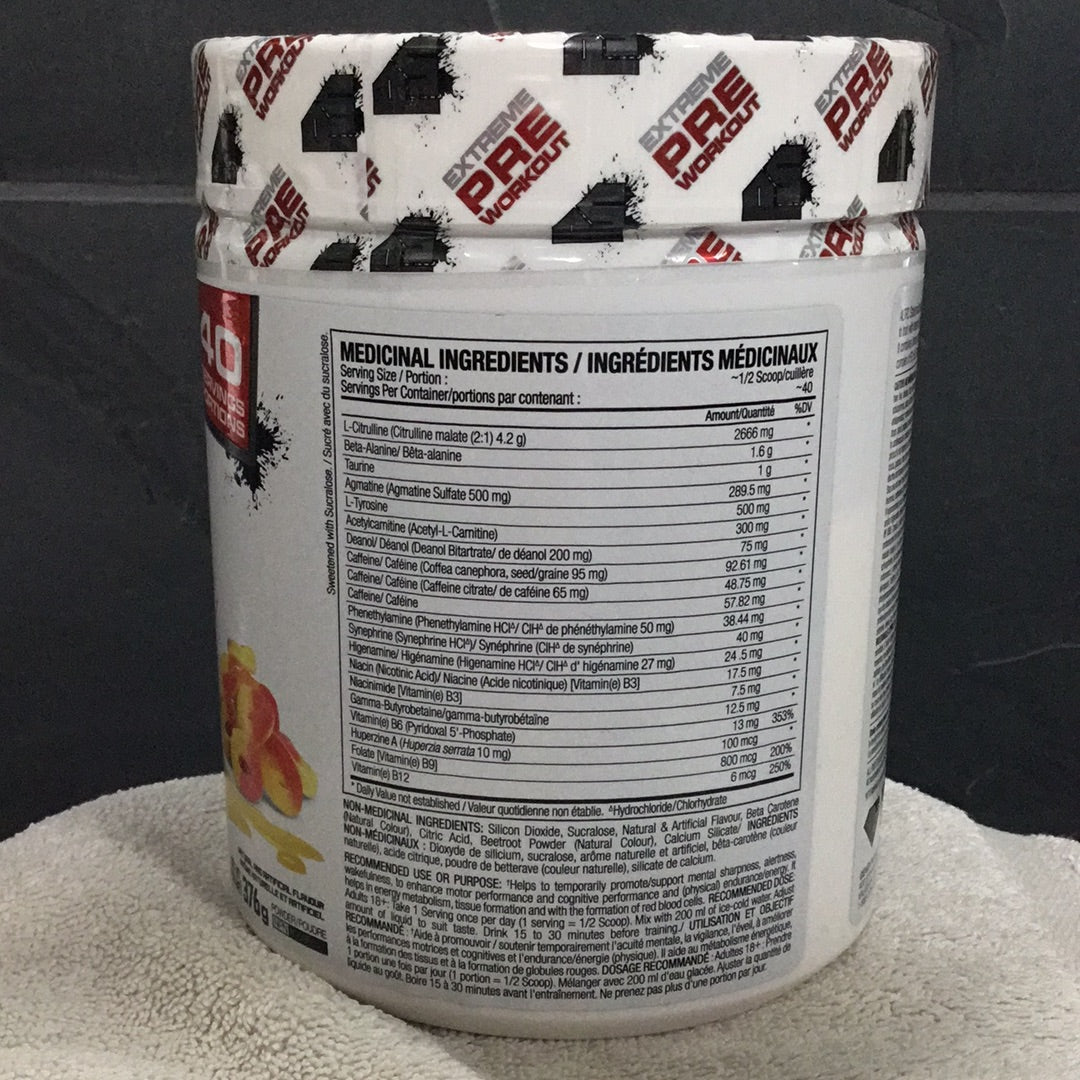 Perfect Sports ALTRD State Pre-workout- Atomic Peach Rings- 40 Servings
