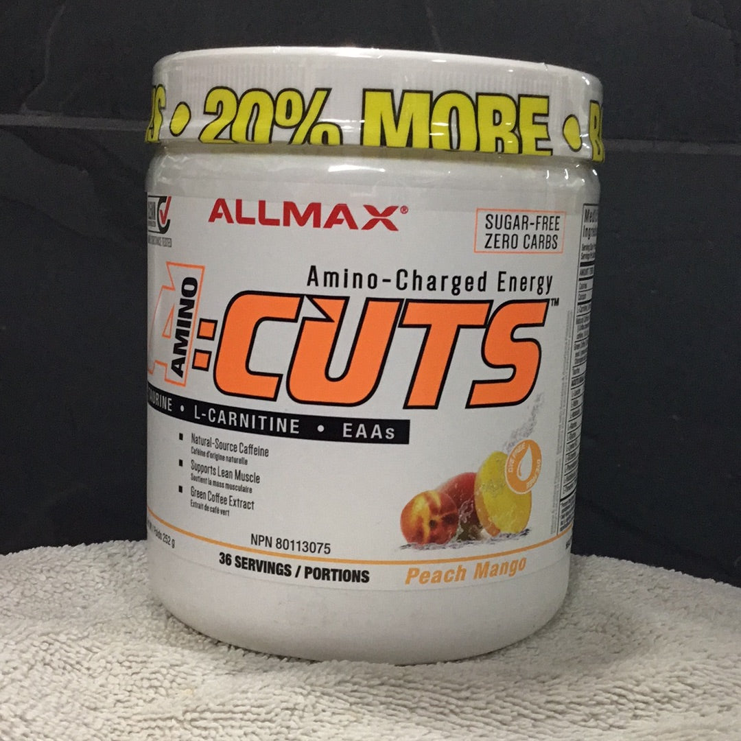 Allmax Am Cuts- Peach Mango- 36 Servings