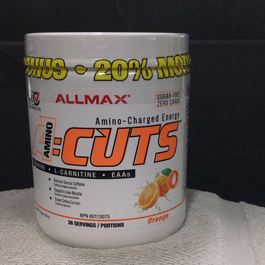 Allmax Amino Cuts- Orange- 36 Servings