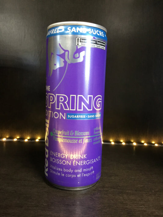Red Bull- grapefruit & blossom