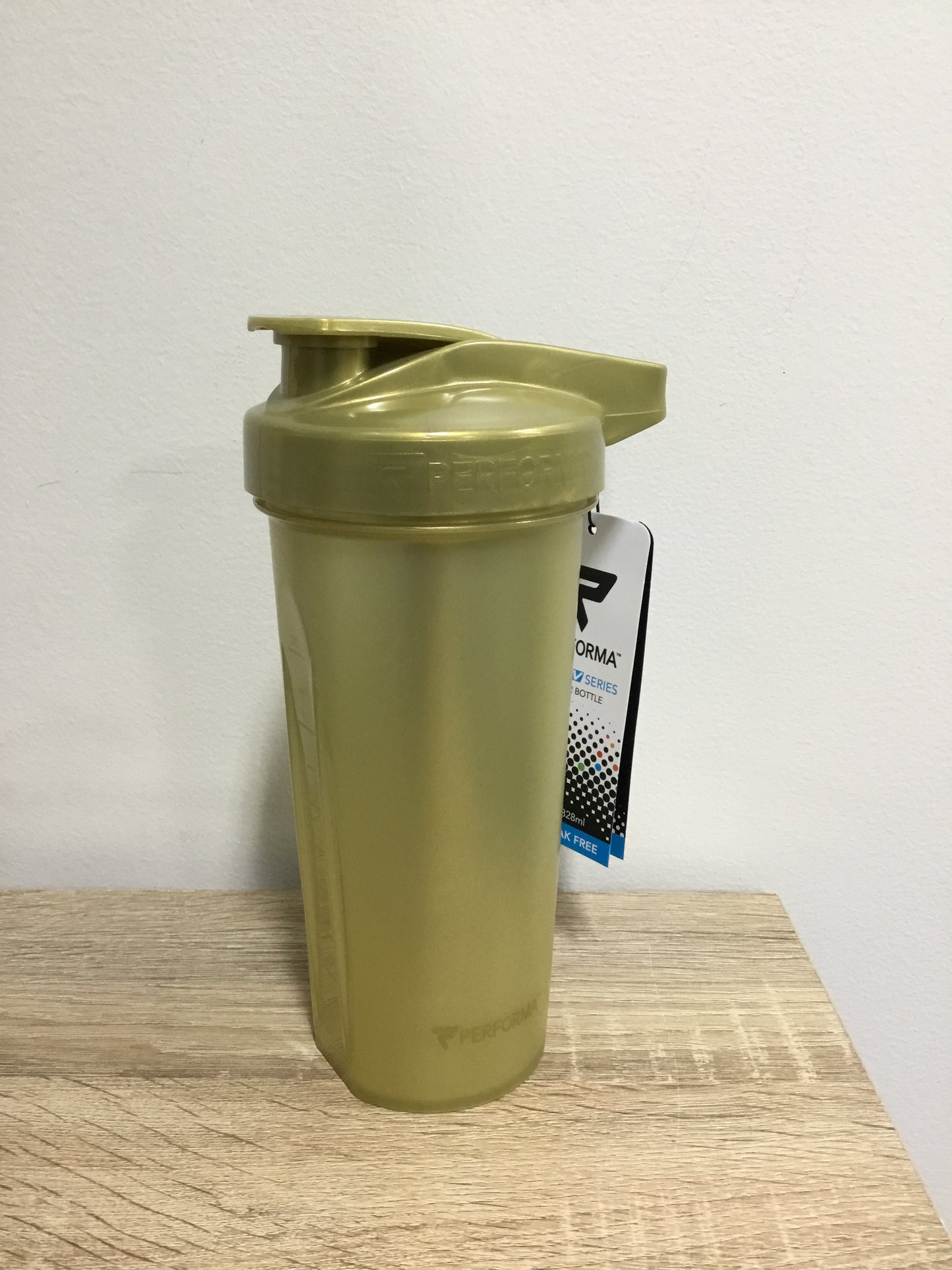 Performa 28oz Shaker bottle- Plain Gold