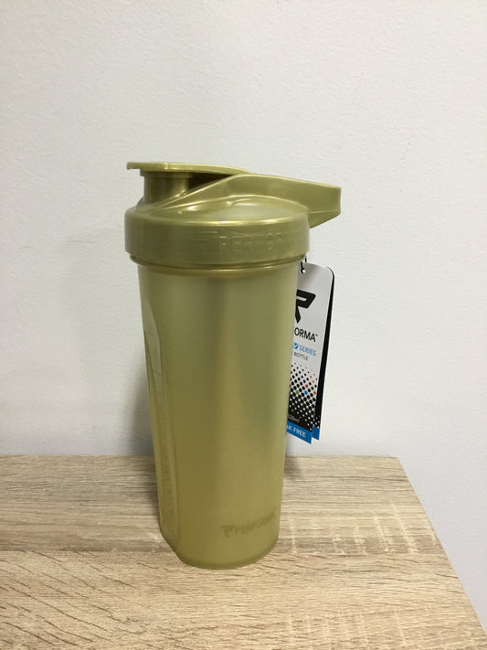 Performa 28oz Shaker bottle- Plain Gold