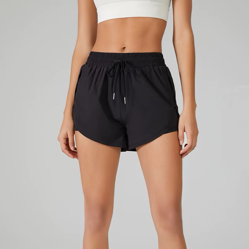 High-Waisted Performance Bike Shorts