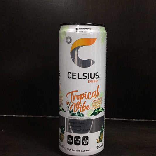 Celsius energy- tropical vibe- 140mg caffeine