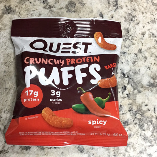 Quest spicy puffs