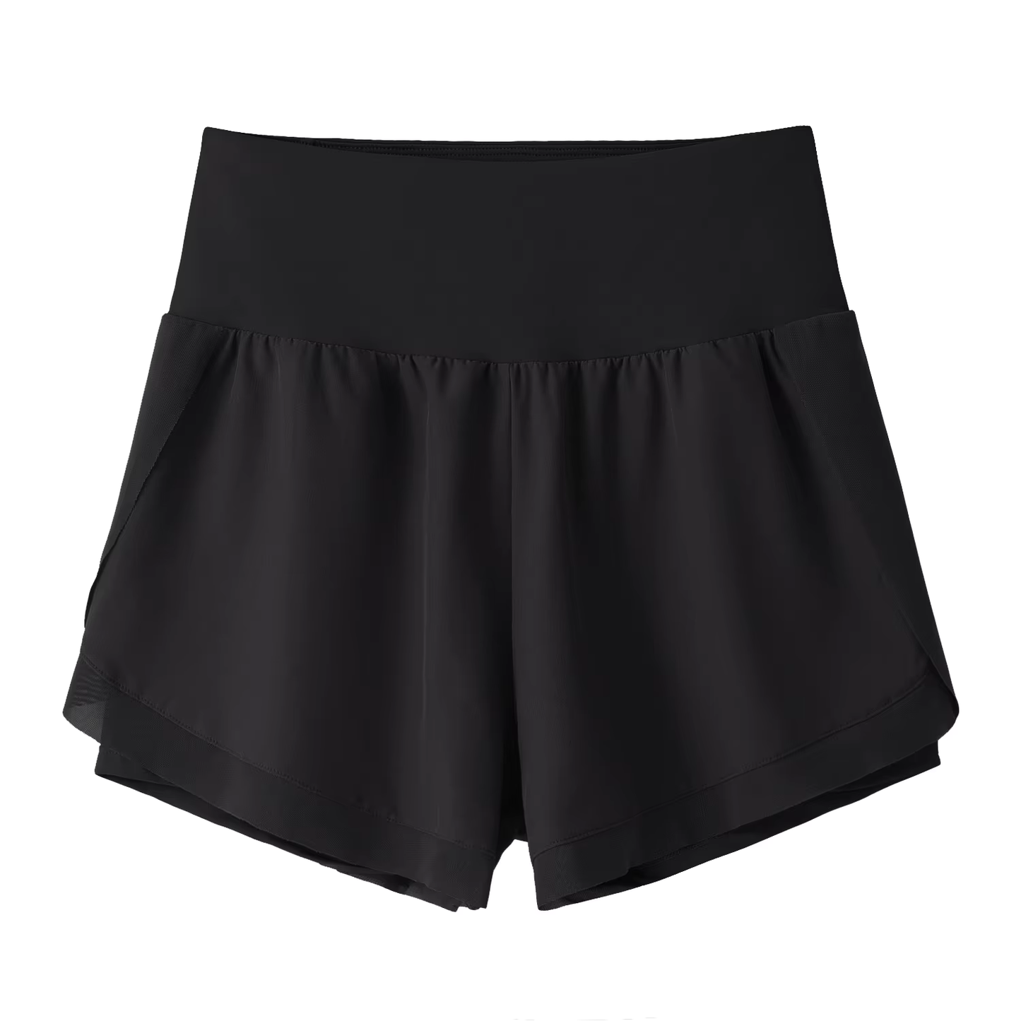 Double-Layer Performance Training Shorts with Pockets