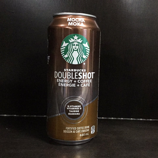Starbucks double shot- mocha- 138mg caffeine